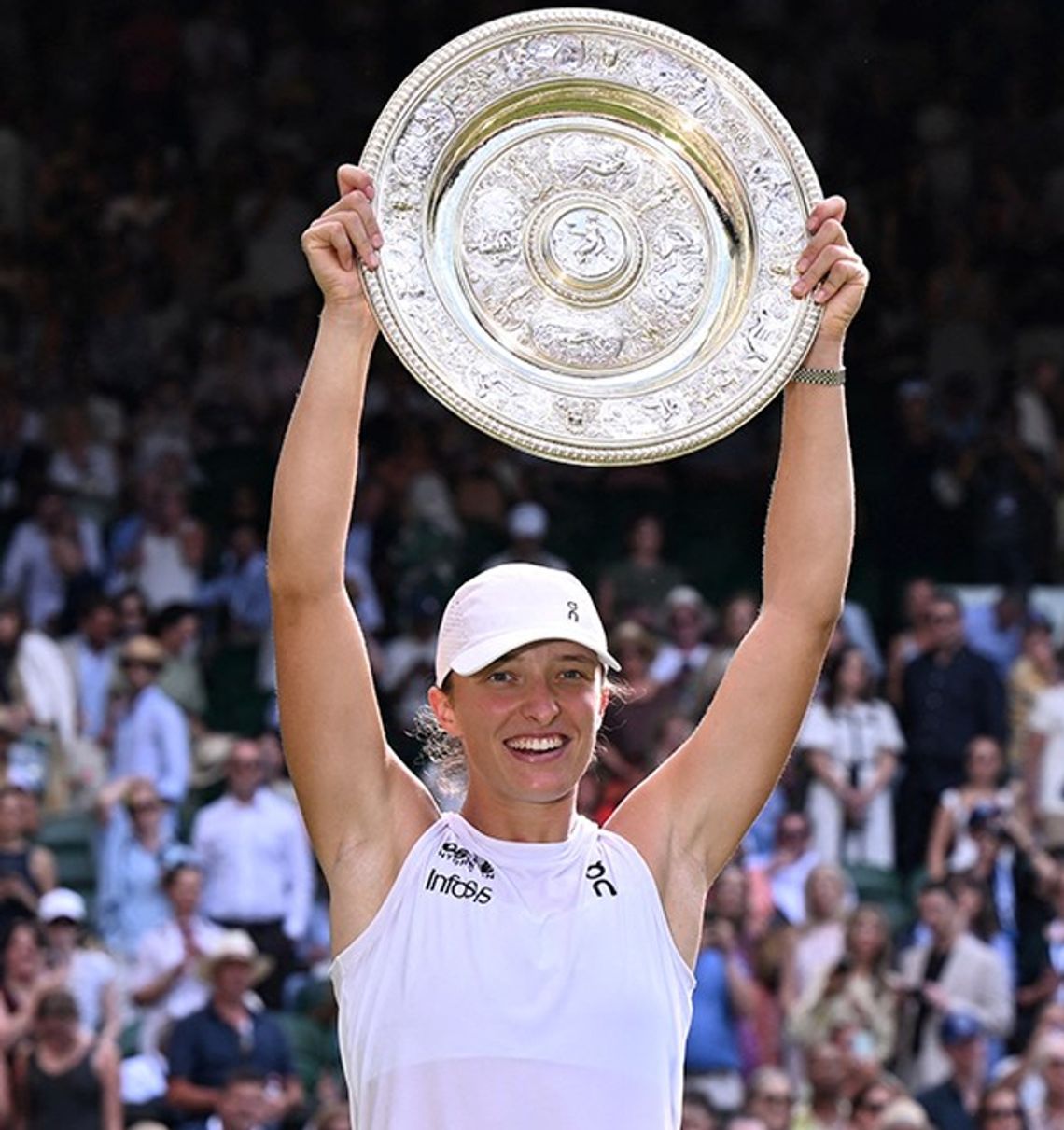 Wimbledon - Świątek: oddałabym jednego Szlema za złoty medal olimpijski
