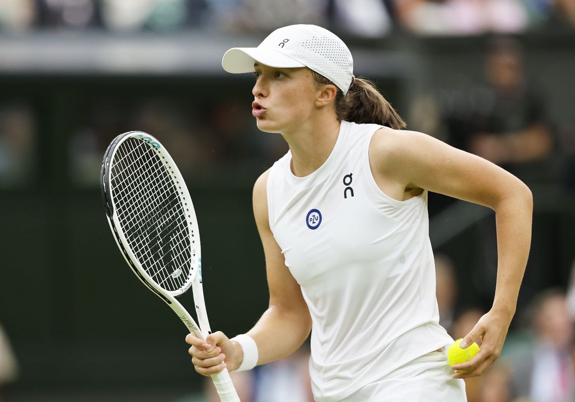 Wimbledon - Świątek: to nie był dobry mecz, ale widzę postęp w porównaniu z zeszłym rokiem