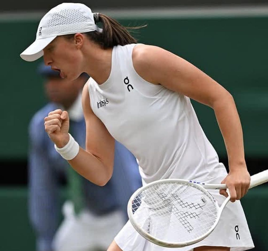 Wimbledon - Świątek w czwartej rundzie