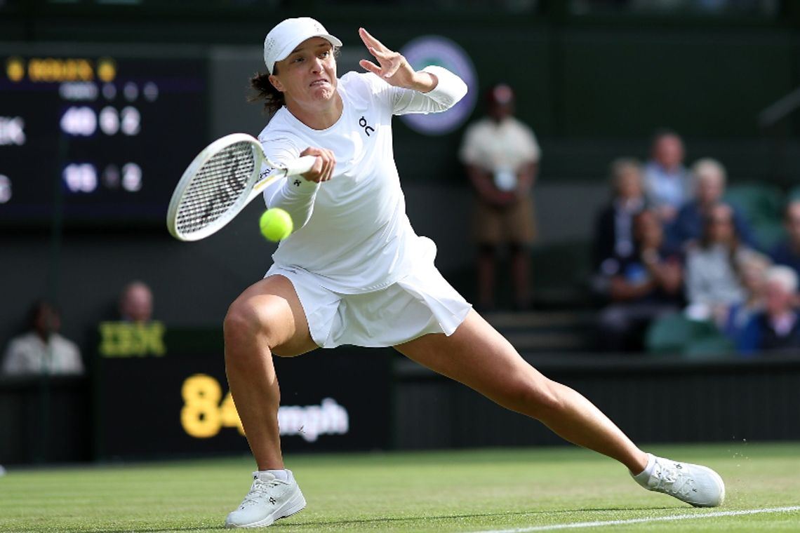 Wimbledon - Świątek: zrobiłam to, co było konieczne