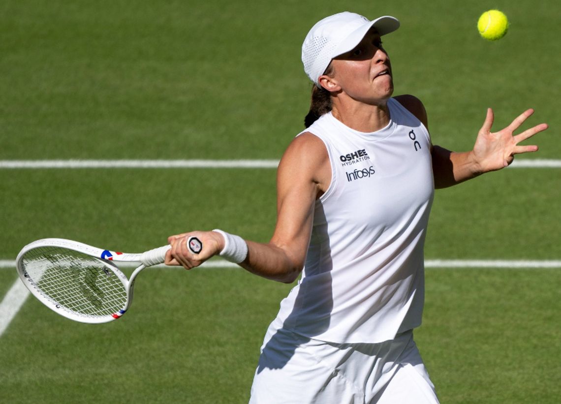 Wimbledon - światowe media: mistrzowski występ Świątek