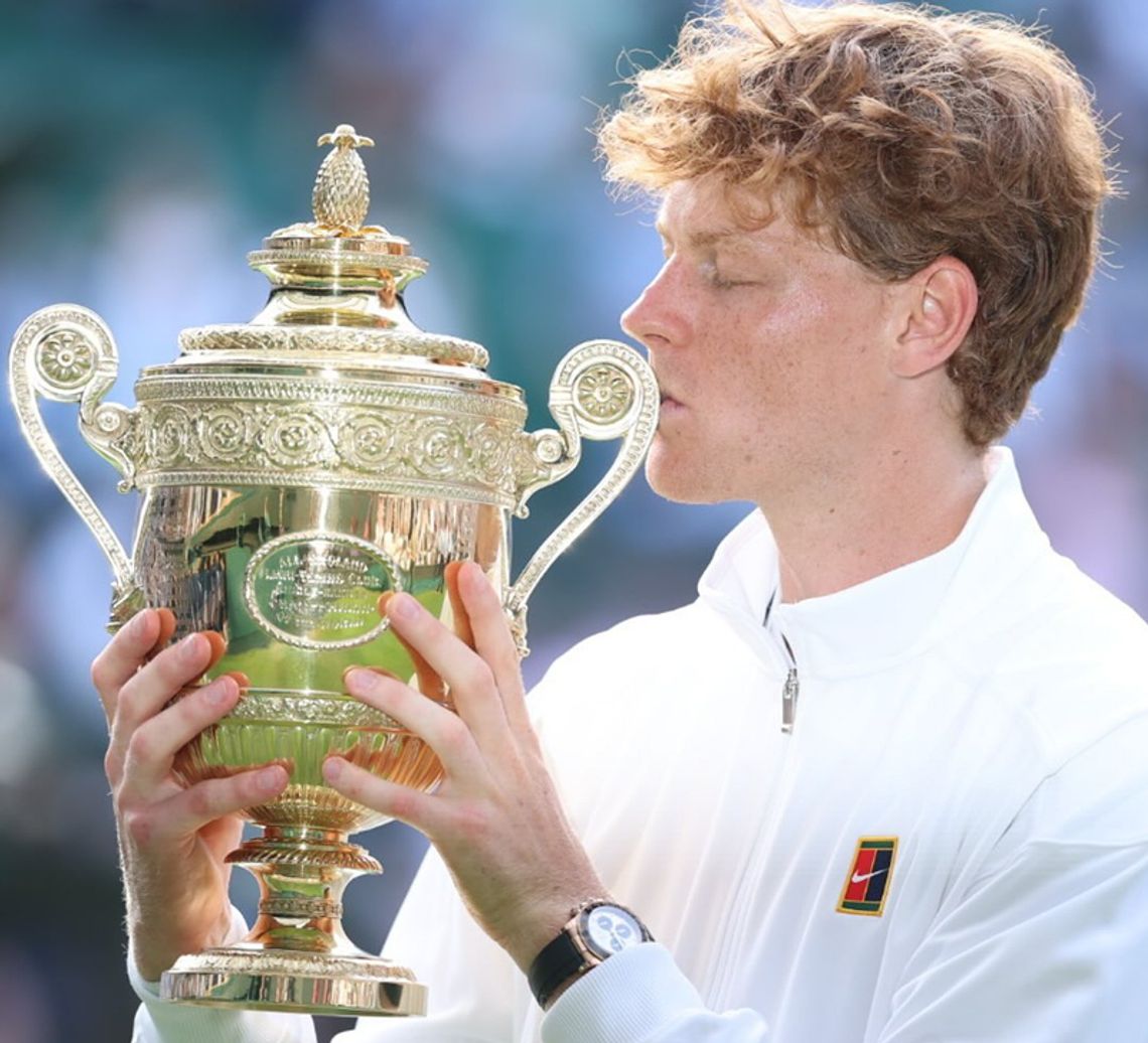 Wimbledon - włoskie media: Sinner w spektakularny sposób odegrał się na Alcarazie