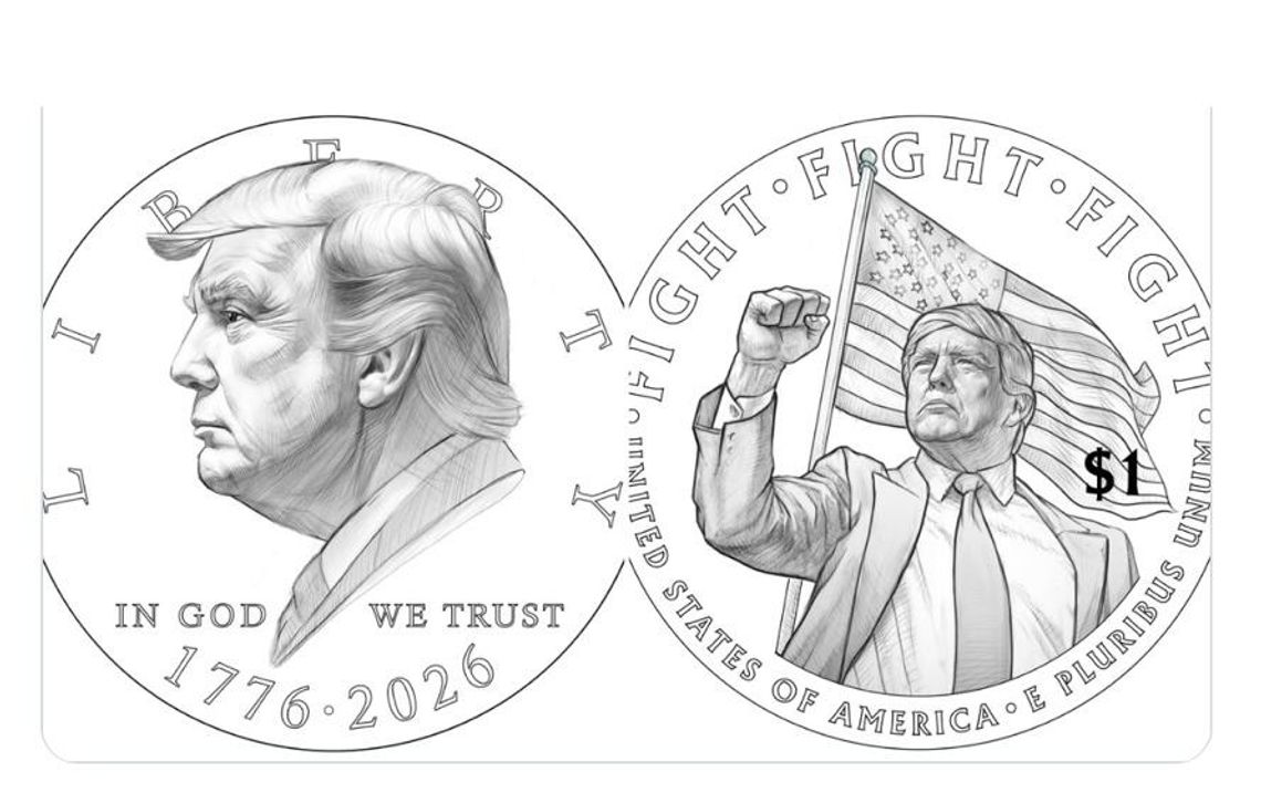 Wizerunek prezydenta Trumpa może pojawić się na monecie o nominale jednego dolara