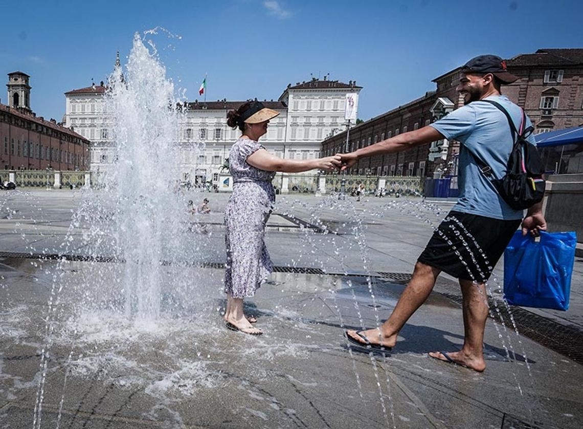 Włochy. Na południu zanotowano temperatury powyżej 47 stopni C przy gruncie