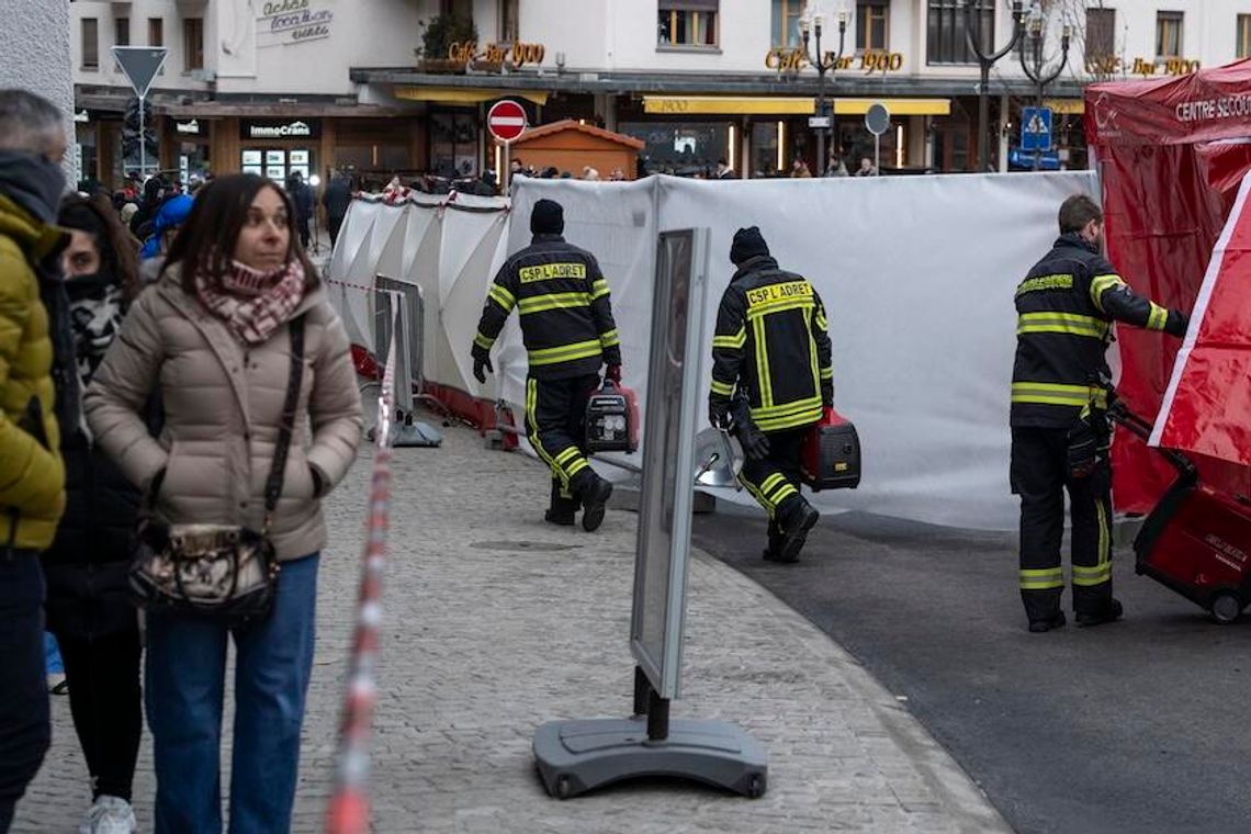 Wśród rannych w pożarze w kurorcie Crans-Montana jest Polak