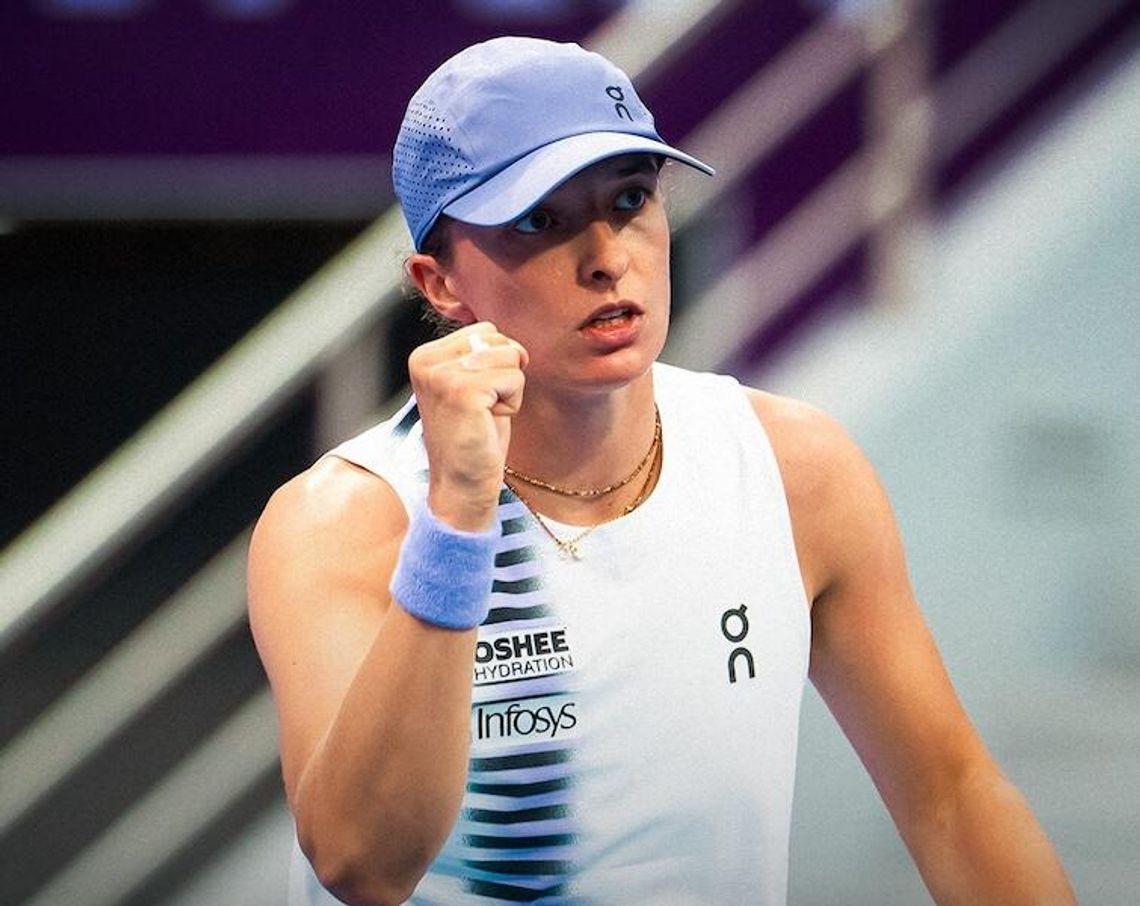 WTA w Dausze - Iga Świątek odpadła w ćwierćfinale