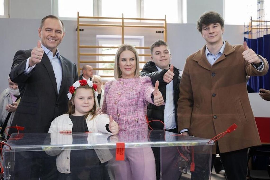 Wybory prezydenckie. Karol Nawrocki zagłosował w Gdańsku