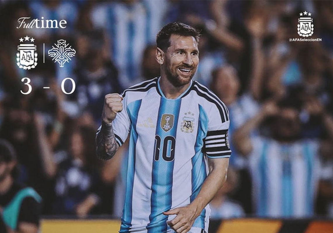 Wygrana Argentyny w ostatnim sprawdzianie przed mundialem, powrót i gol Messiego Wygrana Argentyny w ostatnim sprawdzianie przed mundialem, powrót i gol Messiego