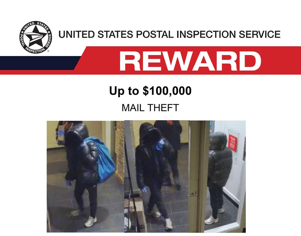 Wysoka nagroda za informacje ws. złodziejów pocztowych w Chicago