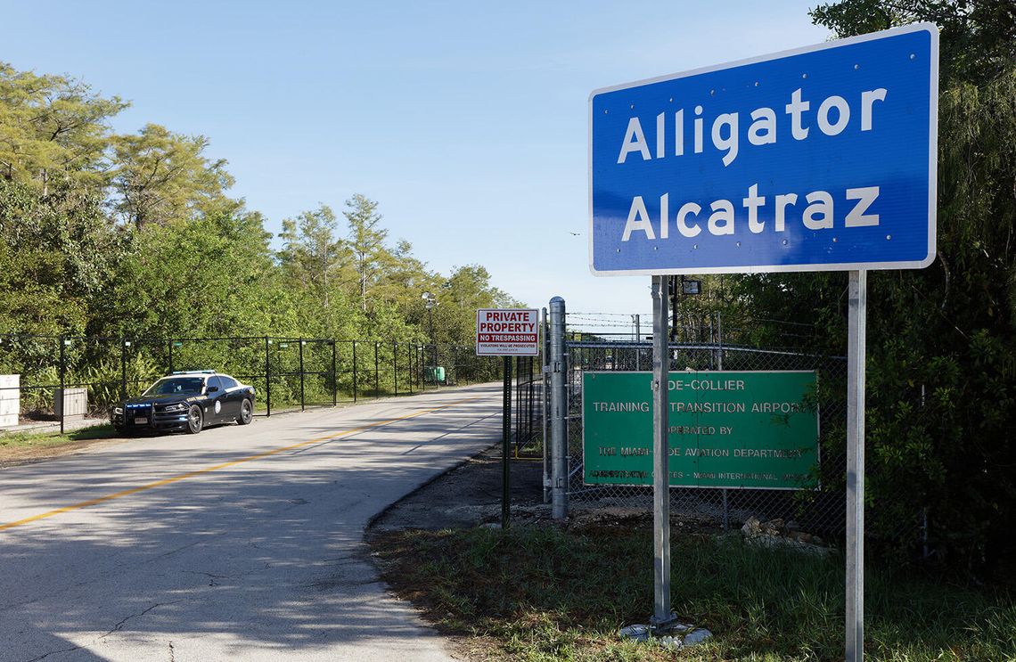 Z „aligatorowego Alcatraz” wywieziono wszystkich zatrzymanych imigrantów
