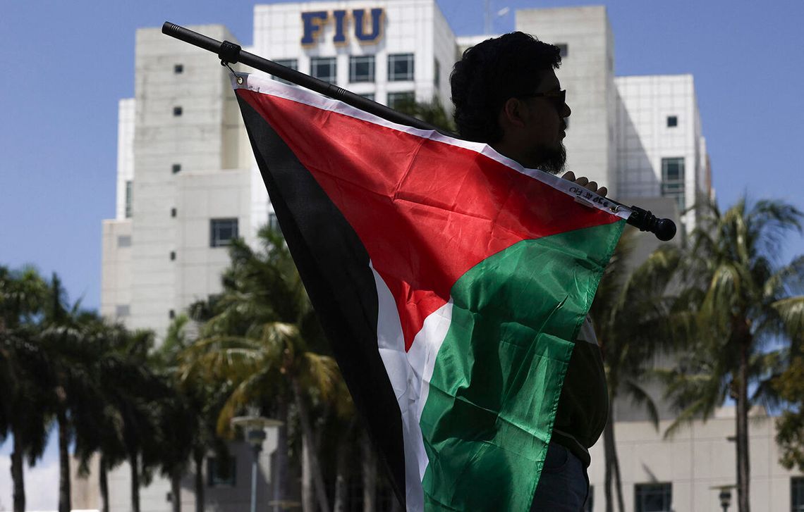 Zatrzymano uczestników kolejnego propalestyńskiego protestu na Uniwersytecie Columbia
