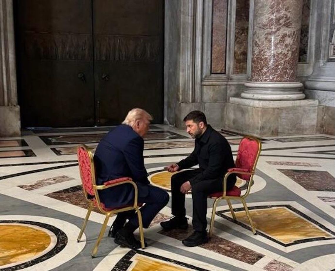 Zełenski: bardzo symboliczne spotkanie z Trumpem