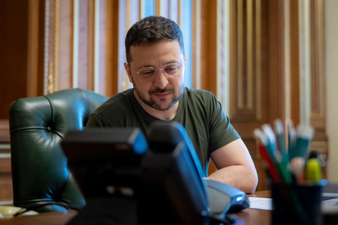 Zełenski: czekam kto z Rosji przyjedzie na rozmowy w Stambule