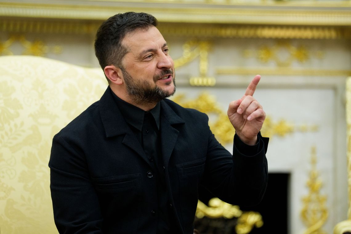 Zełenski: gwarancje bezpieczeństwa obejmują pakiet broni z USA o wartości 90 mld dolarów Zełenski: gwarancje bezpieczeństwa obejmują pakiet broni z USA o wartości 90 mld dolarów