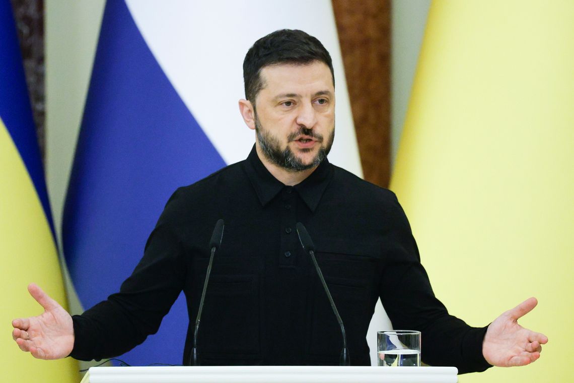 Zełenski: jest duże ryzyko, że Putin rzeczywiście może rozpocząć wojnę światową