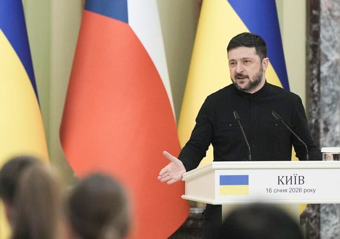 Zełenski: porozumienie w sprawie pokoju może być podpisane w Davos