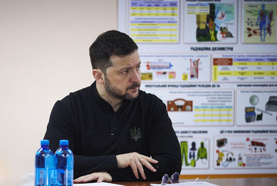 Zełenski: w środę rozmowy Ukrainy z sojusznikami o bezwarunkowym zawieszeniu broni z Rosją