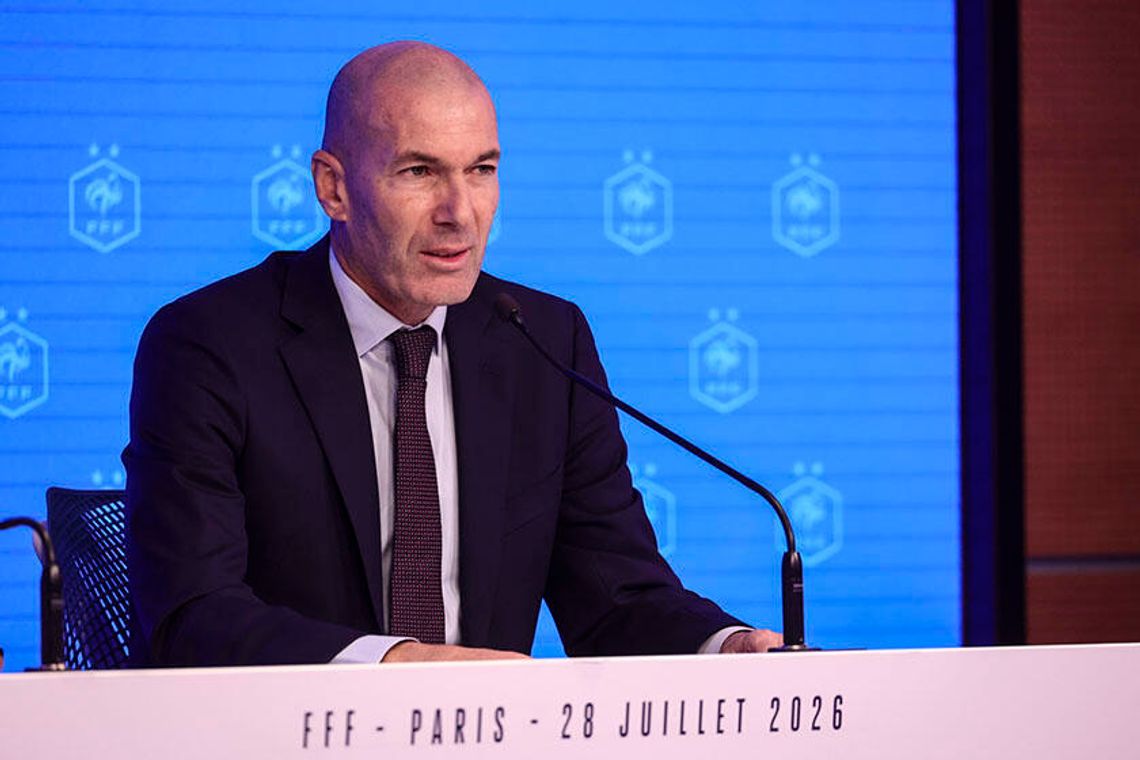 Zinedine Zidane trenerem piłkarskiej reprezentacji Francji