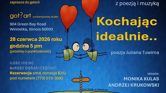 20. Spotkanie z poezją i muzyką „Kochając idealnie..” – poezja Juliana Tuwima