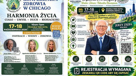 4. Konferencja zdrowia w Chicago. Spotkanie z Jerzym Ziębą