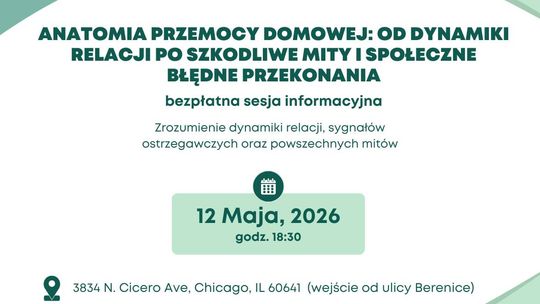 Anatomia przemocy domowej – bezpłatna sesja informacyjna PAA