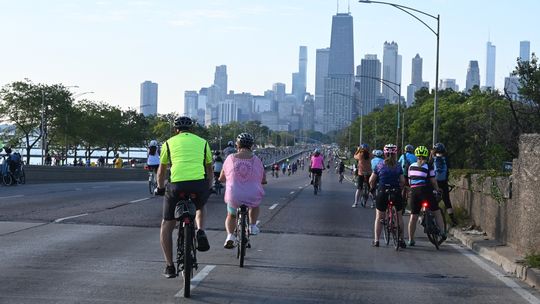 Bike the Drive czyli rowerem po DuSable Lake Shore Drive