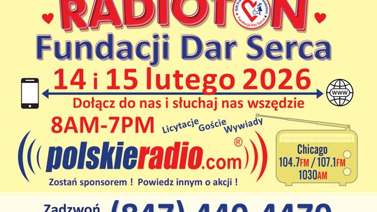 Charytatywny Radioton Fundacji Dar Serca Charytatywny Radioton Fundacji Dar Serca