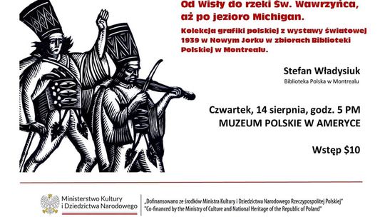 Kolekcja grafiki polskiej w zbiorach Biblioteki Polskiej w Montrealu – prezentacja w Muzeum Polskim w Ameryce