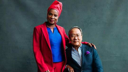 Koncert Angélique Kidjo i Yo-Yo Ma w Parku Milenijnym