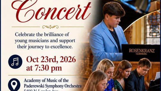 Koncert charytatywny Foundation for Young Musicians