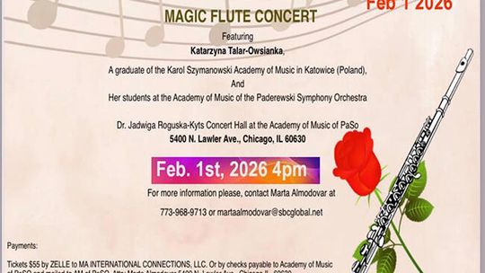 Koncert „Magiczny flet” w PaSO Koncert „Magiczny flet” w PaSO