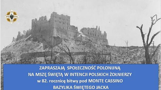 Msza św. w intencji polskich żołnierzy w 82. rocznicę bitwy pod Monte Cassino