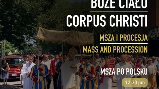 Obchody Bożego Ciała w Bazylice św. Jacka