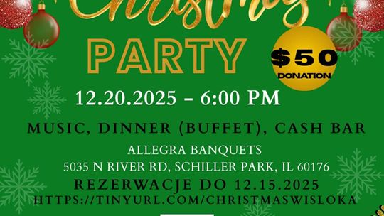 Przyjęcie świąteczne Wisłoki Chicago
