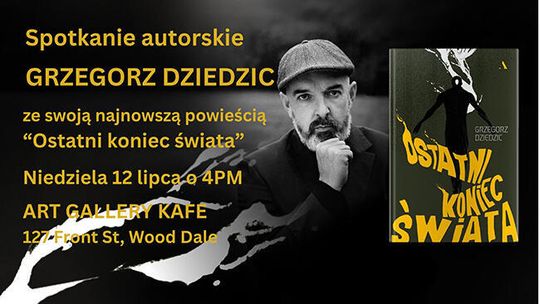 Spotkanie autorskie z Grzegorzem Dziedzicem