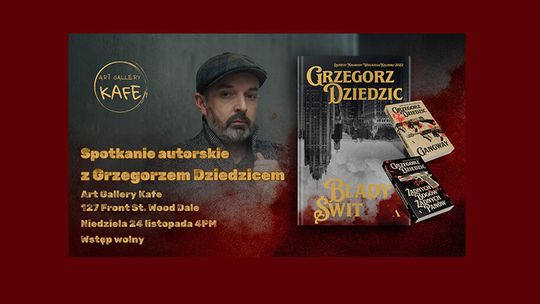 Spotkanie z Grzegorzem Dziedzicem w Art Gallery Kafe