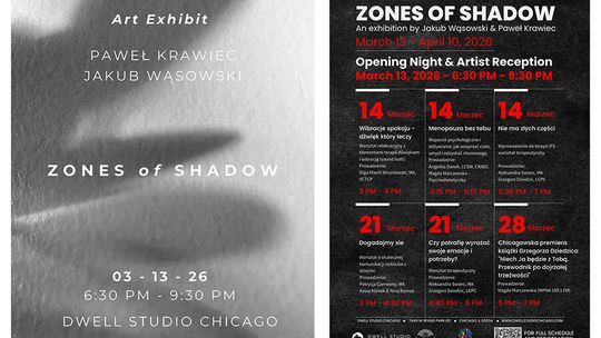 Strefa cienia – wystawa i warsztaty terapeutyczne w Dwell Studio Chicago Strefa cienia – wystawa i warsztaty terapeutyczne w Dwell Studio Chicago