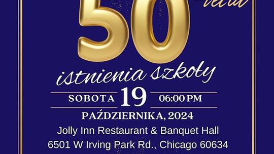 Uroczysty bankiet z okazji 50-lecia Polskiej Szkoły im. św. Maksymiliana Marii Kolbe