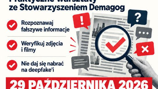 Warsztaty fact-checkingowe z ekspertami ze Stowarzyszenia Demagog