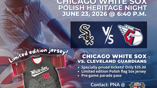 Wieczór Polskiego Dziedzictwa z Chicago White Sox