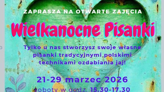 Wielkanocne pisanki w Bajena Art Studio