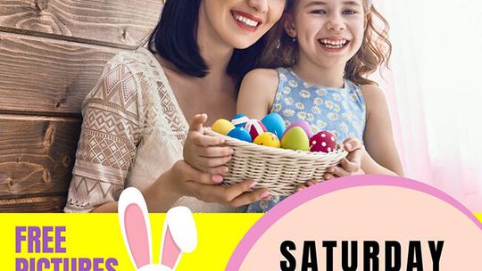 Zdjęcia z zajączkiem wielkanocnym w KD Market