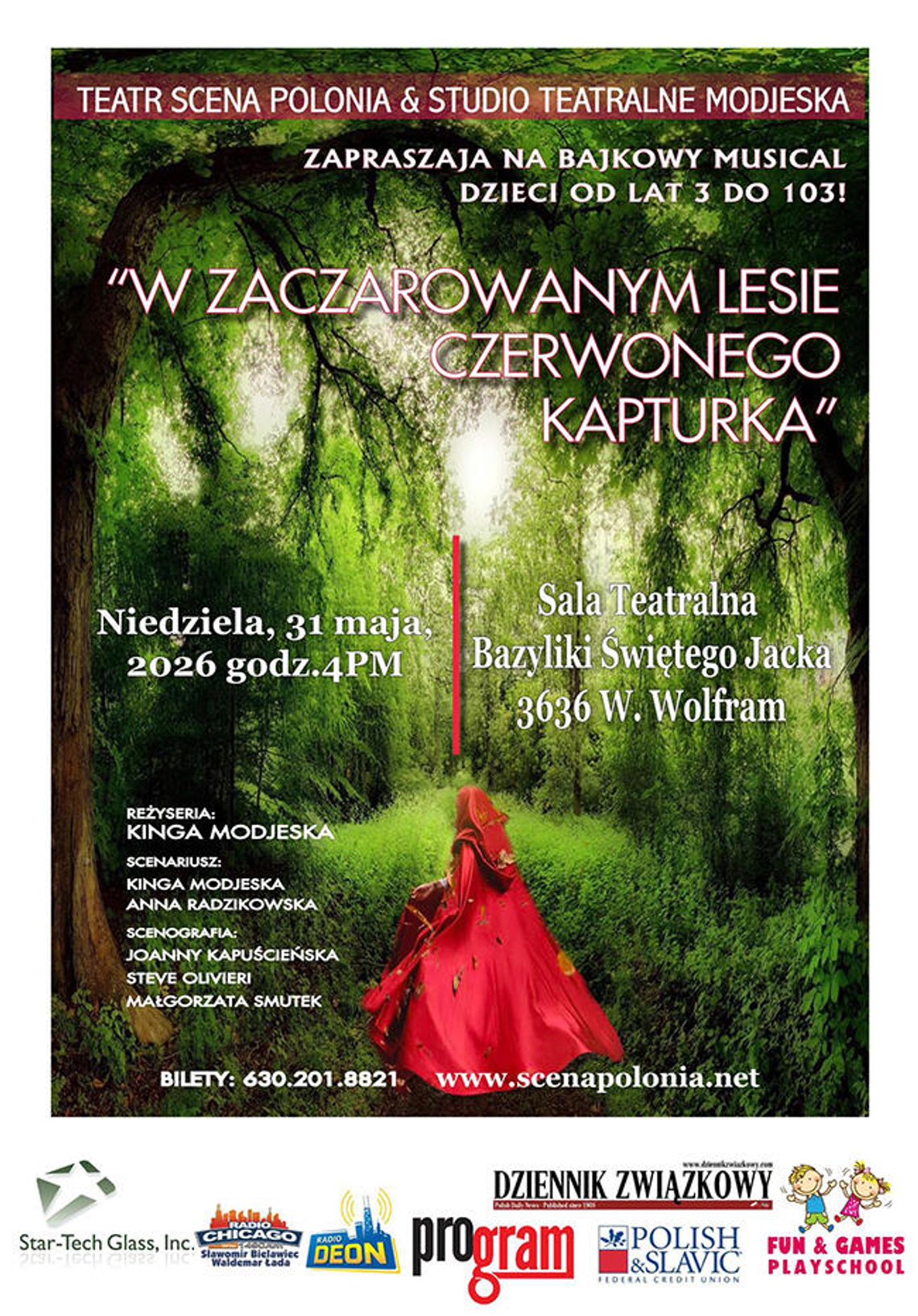 Bajkowy musical „W zaczarowanym lesie Czerwonego Kapturka”