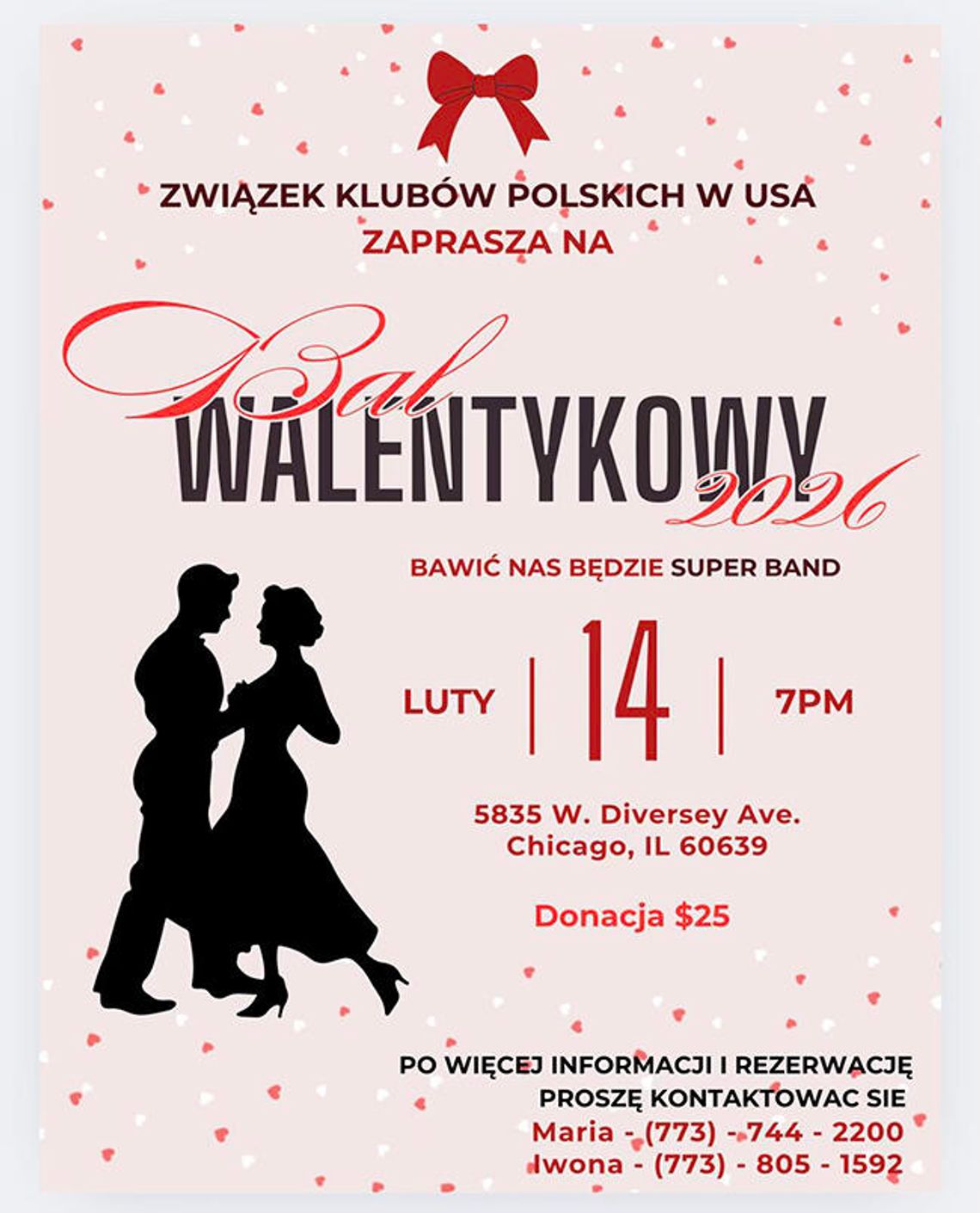 Bal Walentynkowy Związku Klubów Polskich