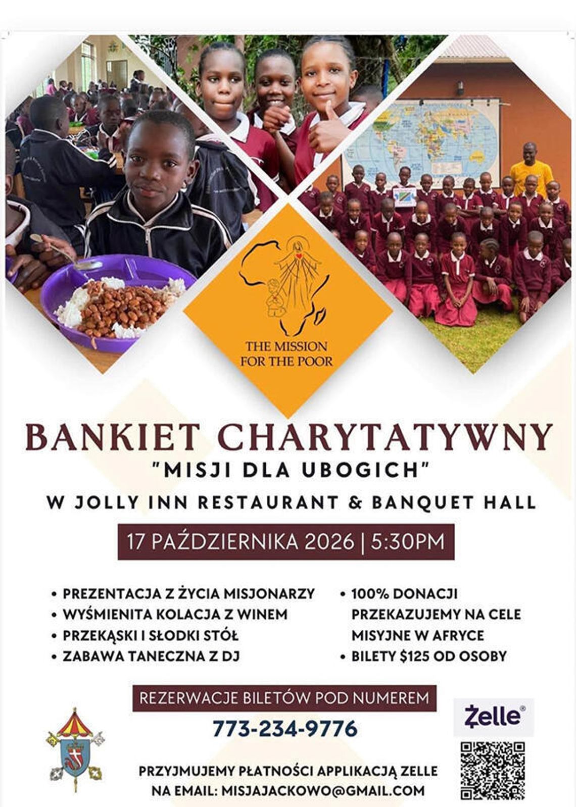 Bankiet charytatywny „Misja dla ubogich” Bankiet charytatywny „Misja dla ubogich”