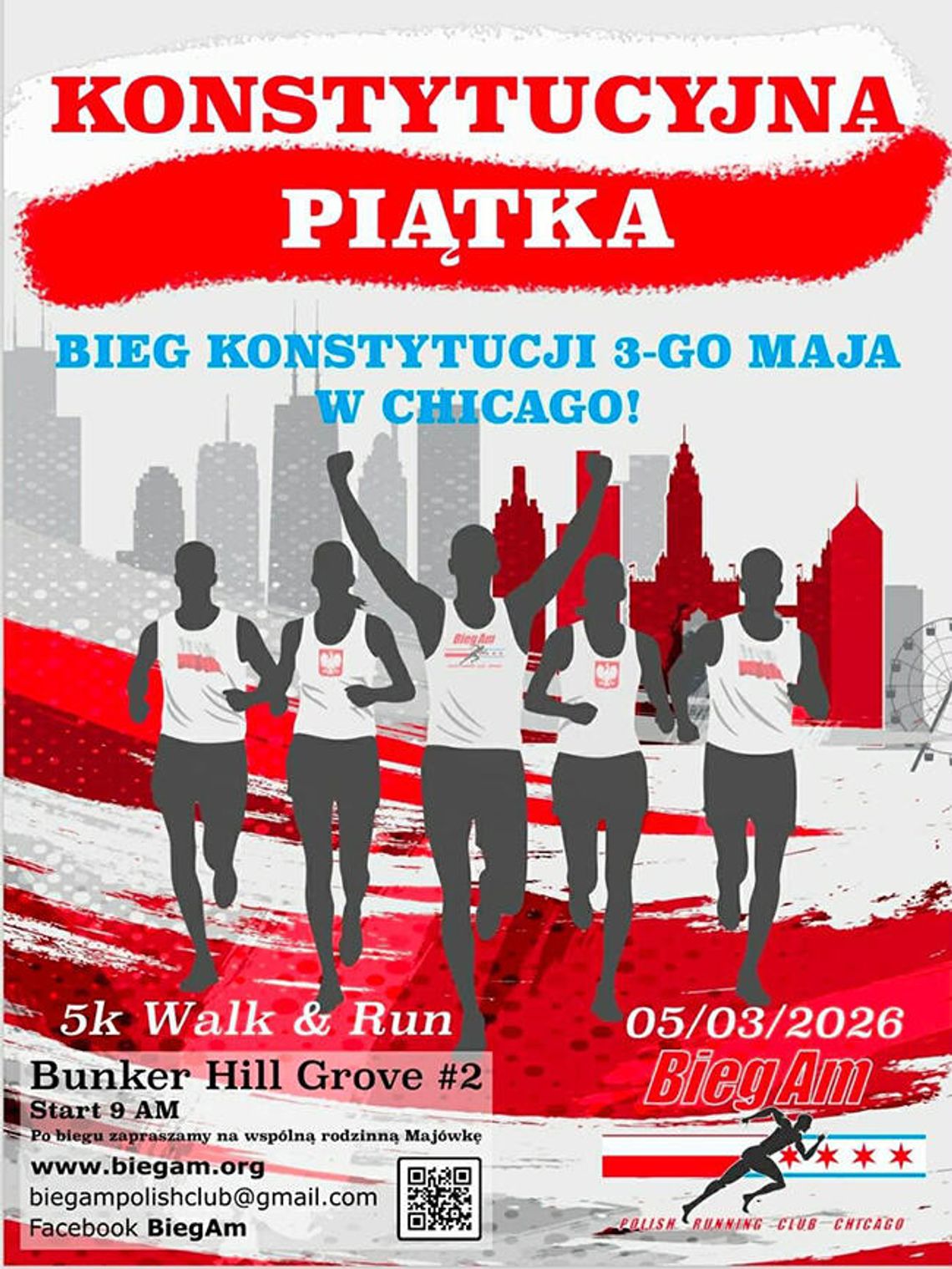 Bieg Konstytucji 3. Maja w Chicago Bieg Konstytucji 3. Maja w Chicago