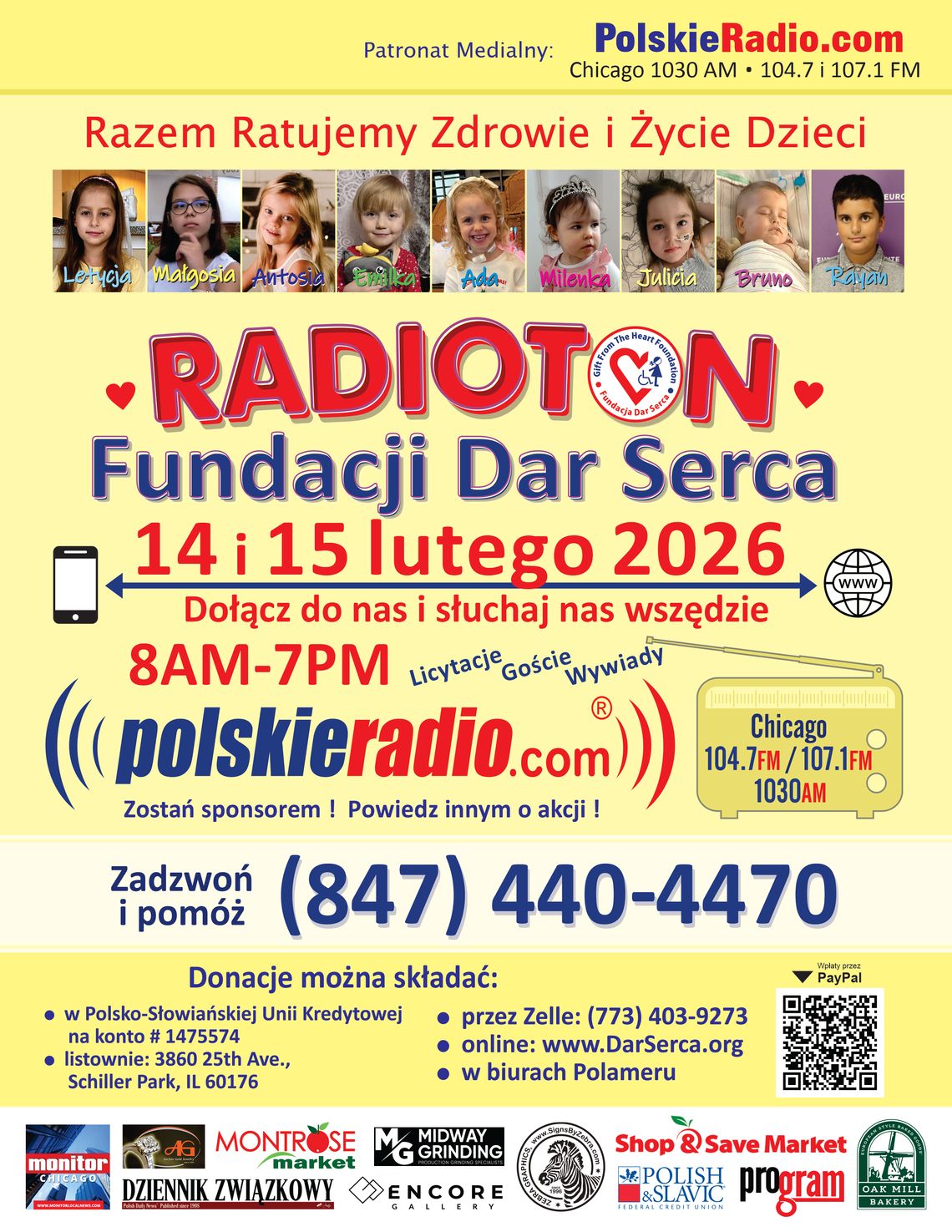 Charytatywny Radioton Fundacji Dar Serca