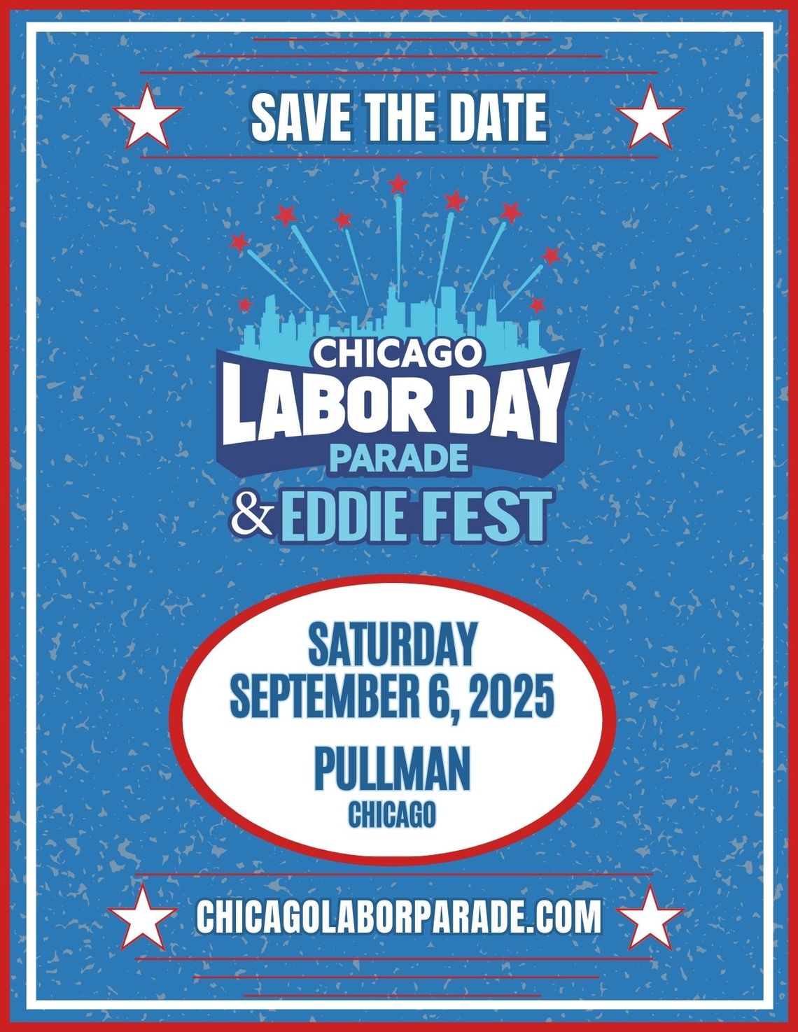 Chicago Labor Day Parade & Eddie Fest w Pullman na południu Chicago