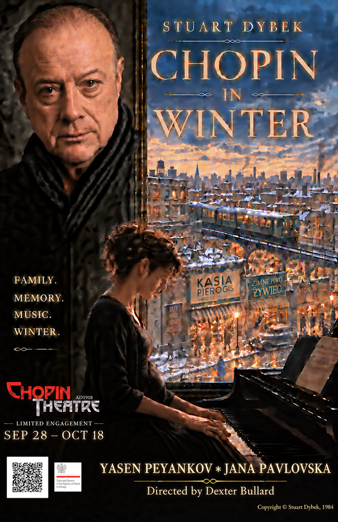 „Chopin in Winter” – sztuka Stuarta Dybka w Teatrze Chopina