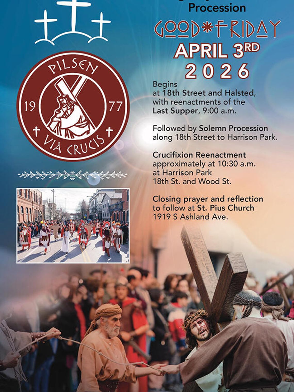 Droga Krzyżowa w Pilsen